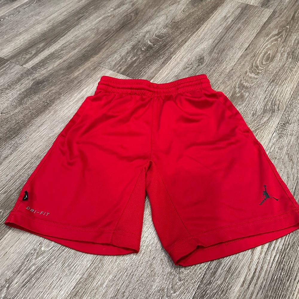 Boy’s Red Athletic Shorts